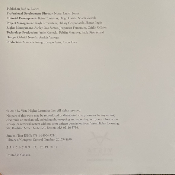 Vista Higher Learning DESCUBRE 1B          Lengua y cultura del mundo hispánico - Picture 5 of 7